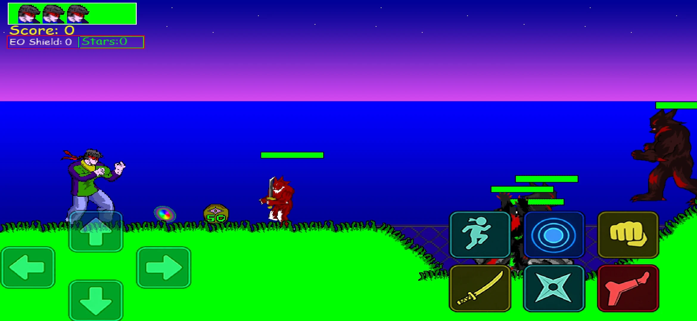 Neon Ninja screenshot